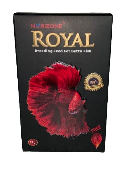 Royal Betta Fish Food, 22g Pack, High Protein, with [Free Badam Leaf for Breeding Water] (1) (B0D7MSVGQ5) Amazon Price History, Amazon Price Tracker