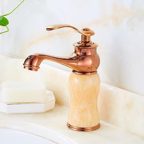 Robinet de lavabo antique CMBSSTFC anti-corrosion en cuivre pour remplacer un mitigeur usé