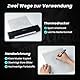 TATTMUSE Tattoo Transfer Papier, 100pcs A4 Größe, thermische Schablone Papier für Tattoo Schablone Drucker, entworfen für Tattoo-Künstler und Enthusiasten, geeignet für die meisten Tattoo-Drucker