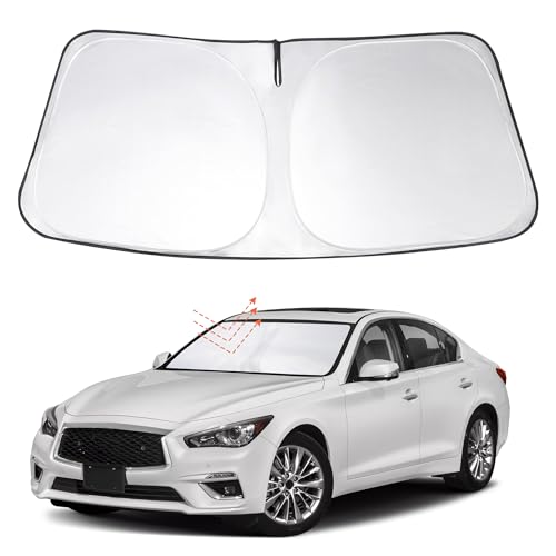 Image of Windshield Sun Shade Sunshade for 2014-2023 2024 Infiniti Q50