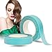 Produktbild Ersatz Tapes, Ersatztapes Klebestreifen, Tape Extensions Klebeband, Hohe Klebekraft Haar Klebeband für Haarverlängerungen klebeband Haareinschlag, 2 Rolle Blau Wigs Tape