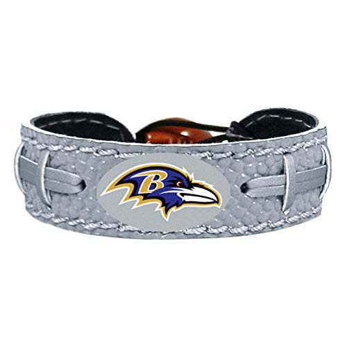 NFL Baltimore Ravens Football Bracelet, One Size, Reflective