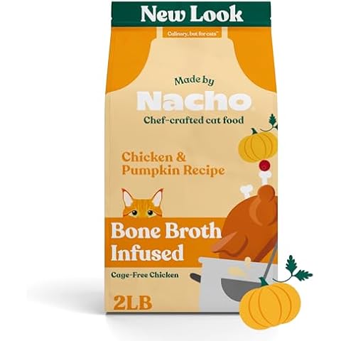 Made by Nacho Chicken & Pumpkin Cat Kibble Cover