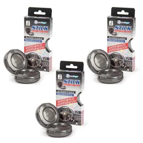 Pack de 3 Ambientadores en Stick perfume Antitabaco para Espacios Cerrados. 6 Ambientadores