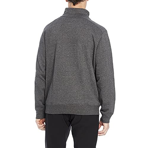 Kenneth Cole Men's Quarter Zip Fleece Pullover Sweater With Side Pocket2