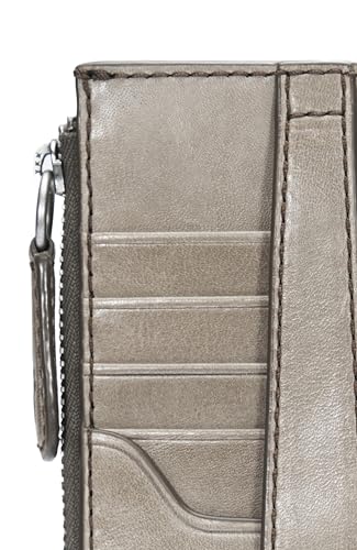Image of Frye, Womens, Melissa Snap Card Wallet, Kelp, One Size