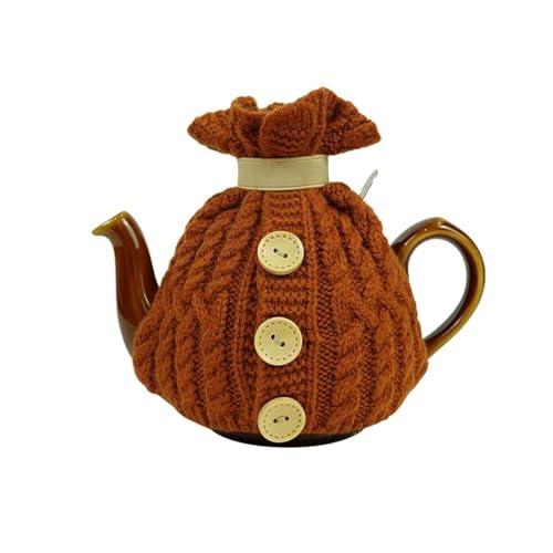 Preppy Lapel Acrylic Knitting tea Cozy for London...