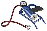 Bottari 24055 Pompa Gonfiaggio a Pedale con Manometro, 1 Cilindro
