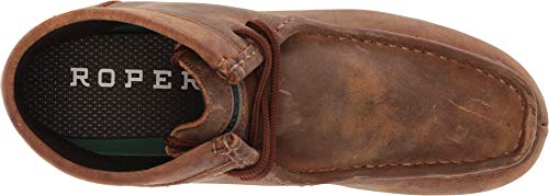 Image of ROPER Mens Gum Sticker Square Toe Chukka Casual Boots Ankle