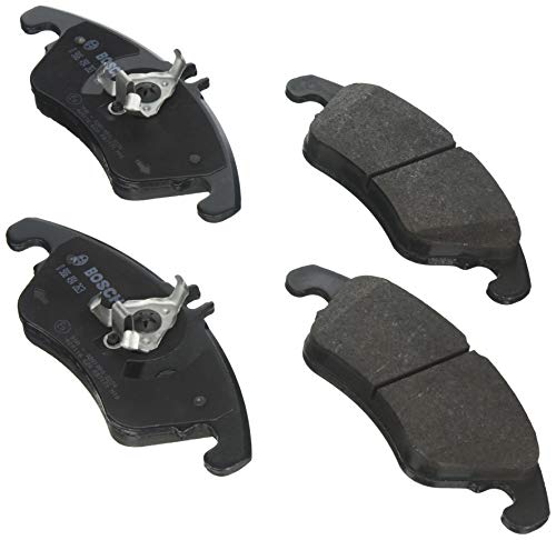 Bosch 0986494263 EuroLine Disc Brake Pad Set for Select Mercedes-Benz C250, C300, C350, CLS400, E250, E300, E350, E400, E550, SLC300, SLK250, SLK300, SLK350 - FRONT