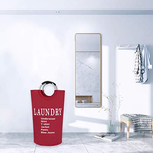 Dalykate Large Laundry Basket 82L Collapsible Oxford Fabric Laundry Hamper Foldable Clothes Laundry Bag With Handles Waterproof Washing Bin Portable Dirty Clothes Basket For College Dorm, Family #TOP6