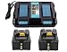 Produktbild Ladegerät DC18RD 2-fach Dual Schnellladegerät & 2X Ersatz Makita 18V 5,0Ah BL1850 Akku für Makita Radio DMR100 DMR101 DMR102 DMR103B DMR104 DMR105 DMR106 DMR107 DMR108 DMR109 DMR110