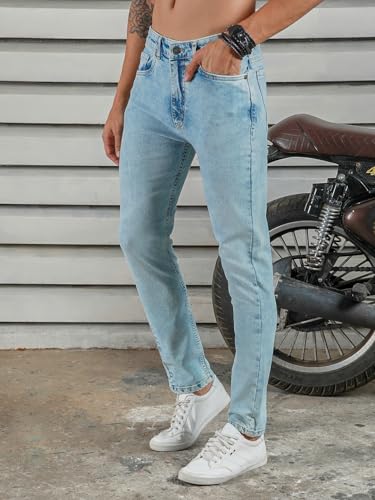Image of HIGH STAR Men's Mid Rise Regular Jeans