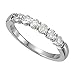 0.60 ct Ladies Round Cut Diamond Wedding Band Ring in Platinum In Size 5