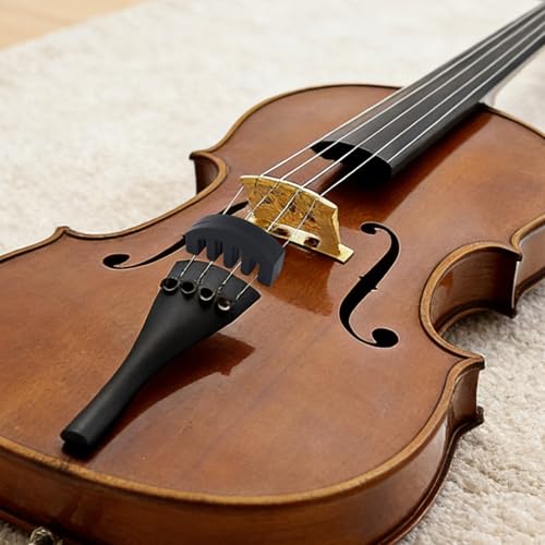 3pcs Violin Mutes, 3 Sizes Premium Hard Plastic Claw Style Violin Mutes Practical Musical Instrument Accessories Cello Viola Silencer Suitable for Daily Practice and Performance (Black) - Thumbnail 4