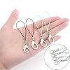 Linsoir Beads Lobster Claw Clasps 23X12mm Large Lobster Clasps for Jewelry Making Keychain Clasp Jewelry Clasps 30 pcs/lot #4