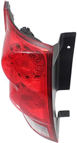 Evan Fischer Driver Side Tail Light LED Compatible with 2011-2020 Dodge Grand Caravan - CH2800199