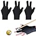 ビリヤード グロー 3 本指グローブ プール手袋 高弾力 耐磨耗性 男女兼用 左手用 ビリヤードの訓練装置 高い伸縮性滑り 通気性 持ち運び便利