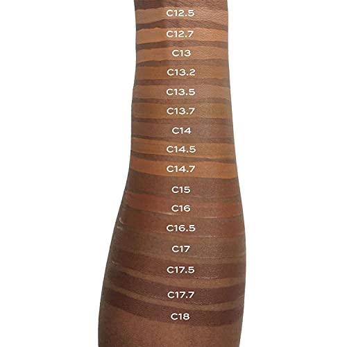 Image of Makeup Revolution Conceal and Define Concealer, C13 Dark Brown, 3.4ml