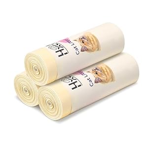 120 Count Self Cleaning Litter Box Liner Bags for PURA XMAX Drawstring Replaced Trash Bag Waste Bag for Automatic Cat Litter Box 216 x 118