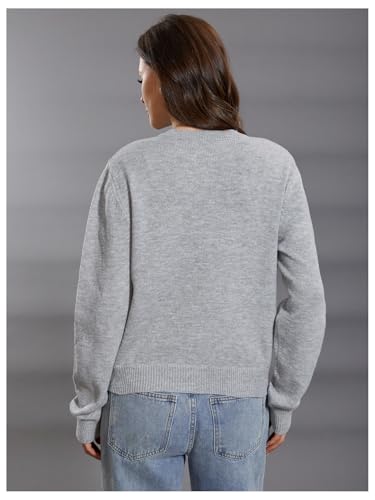 Image of SOLY HUX Women's Button Down Cropped Lightweight Cardigan Sweater Cute Fall Fashion 2026