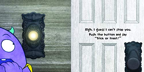 Don't Push The Button! A Halloween Treat: A Spooky Fun Interactive Book For Kids #TOP6