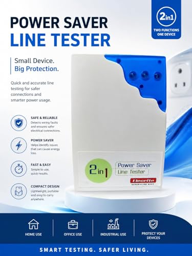 JOYBOOS Power Saver 2-in-1 Compact Portable Energy Saving Device | Smart Electricity Saver for Home & Office | Lightweight Plug-and-Use Power Saver Unit view 2