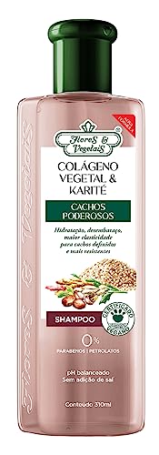 Flores e Vegetais Shampoo Cachos Poderosos 310Ml E Vegetais
