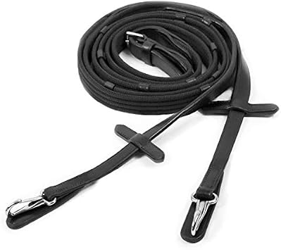 Schockemohle Neo Web Reins with Stops - Clip End