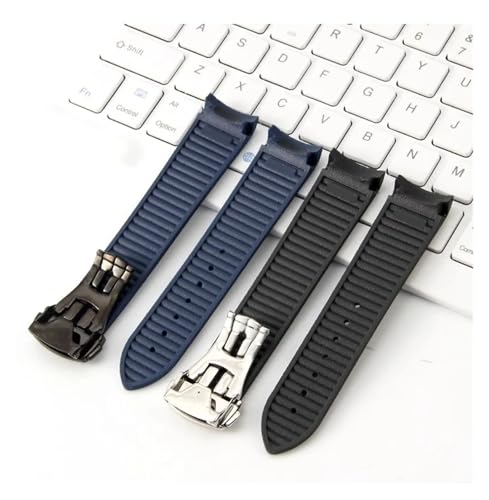 Bracelet caoutchouc compatible avec Omega Seamaster 300 boucle déployante - 6