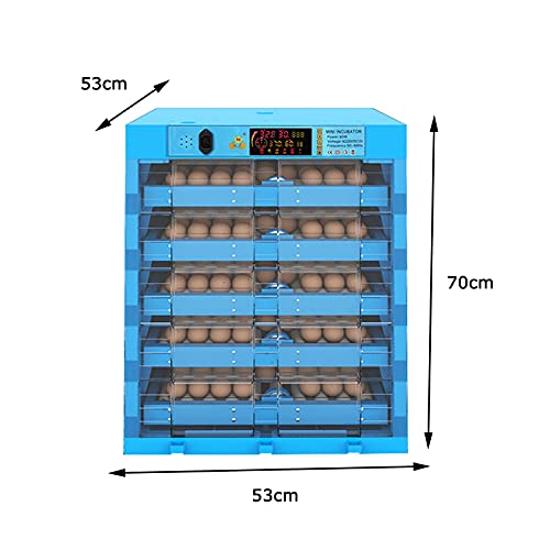 YAWEDA 320 Eier inkubator Intelligentes Digitales Brutmaschine Brutkasten mit LED-Beleuchtung Temperatur und… – Bild 8