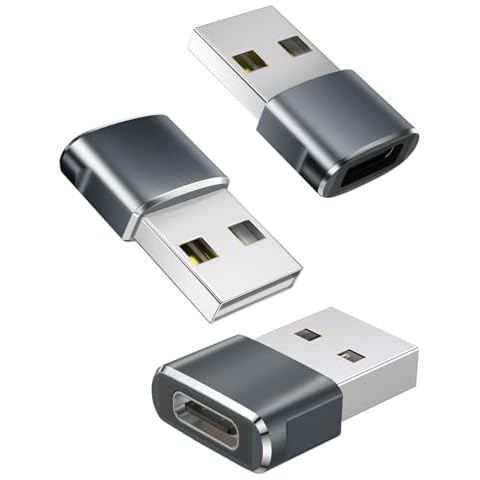 USB C to USB Adaptor 3-Pack Cover