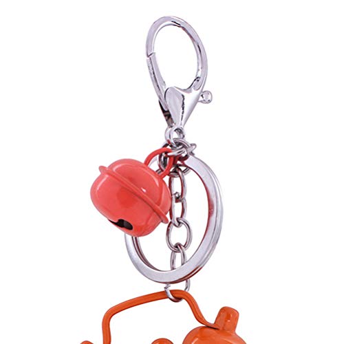 Relógio de Bolso de Silicone Mini Relógio Chaveiro Despertador Chaveiro Criativo Porta Chaves Bolsa