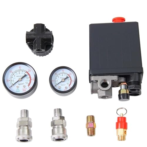 Pompe de compresseur d'air interrupteur 90-120PSI vanne de commande 380V - 6