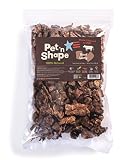 Pet 'n Shape Beef Lung Dog Treats – Made and Sourced in the USA - Training Treat, 1 Pound