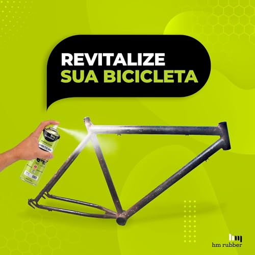 Spray Borracha Líquida Aerosol Hm Rubber 400ml Spray (Aluminio/Prata/Prateado)