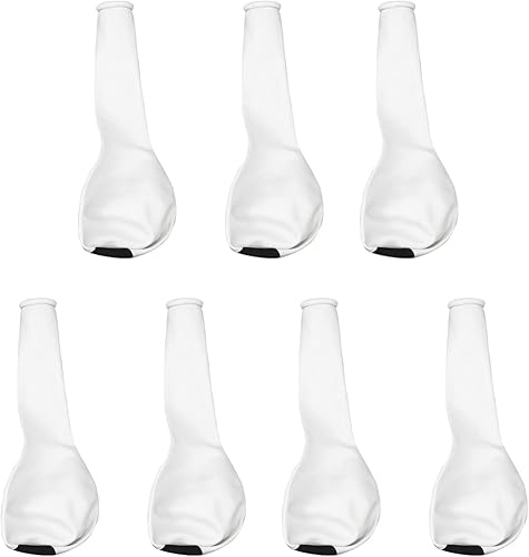 Miniatura 2 de Kisangel 100 globos oculares de Halloween gruesos globos de látex blanco para decoración de fiesta de Halloween