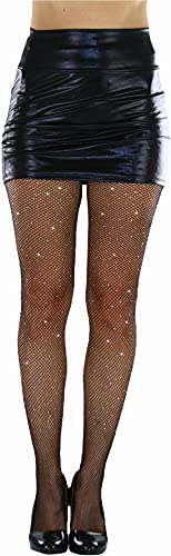 Image of ToBeInStyle Women's Sexy Vibrant Fine Classic Fishnet Full Footed Pantyhose