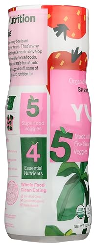 Image of Yumi, Puffs Strawberry Basil Organic, 1.5 Ounce