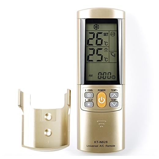 Controle remoto universal de ar condicionado KT-N828 Fahrenheit temperatura predefinida com suporte de luz traseira para operadora CHIGO ELECTROLUX FUJITSU GOLDSTAR HITACHI LG ou outras marcas de