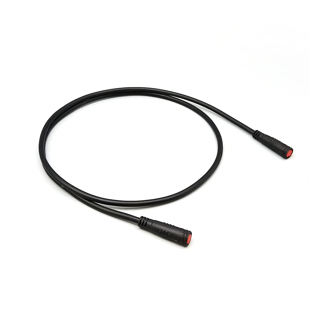VISSQH connettore di Prolunga splitter a Y a 2 Pin Ebike,Cavo Spina Femmina e Maschio 1 a 2 Connettore Impermeabile a 2 Pin per luce ebike,sensore di trasmissione e freno conversione
