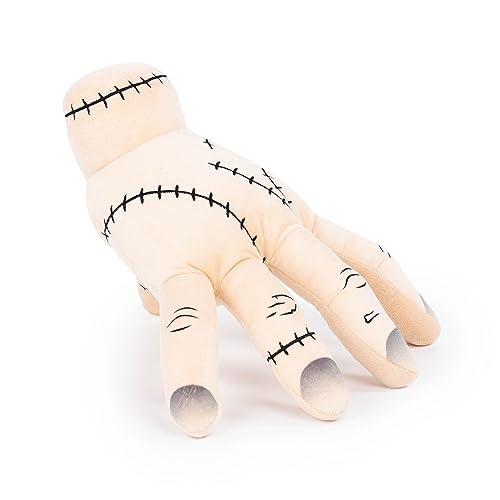 Image of Jay Franco Wednesday Thing Hand Cartoon Kids Plush Pillow Buddy, Beige