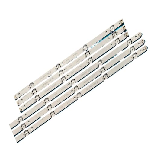 HCGX Tiras de retroiluminación LED repuesto for televisores 49': 49UJ701V, 49UJ654T, 49LJ614V, 49UJ634V (17Y 49LJ61, 49UJ65_A/B_27LED) - 6 tiras