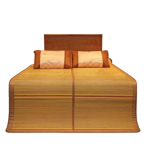 Tapis de lit en bambou pour chambre d'étudiant et fraîcheur nocturne à la maison