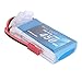 Gens ace 11.1V 450mAh 3S 25C LiPo Battery Pack with JST Plug for Blade Torrent 110 Baby Hawk Micro 2 E-Flite Blade 180 CFX Micro FPV Racing Drone Quadcopter RC Car Heli Airplane Boat Truck