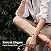 NN BEN NEVIS Watch, Womens Watch Elegant Lychee Leather Strap, Fashion Creative Square Wrist Watch, Analog Watch Birthday/Wedding Gifts for Women