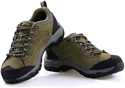 Miniatura 3 de HIWALK Zapatos de senderismo impermeables confort mediados tobillo montañismo zapatos transpirable ligero escalada camping trekking al aire libre