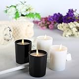 Set di 4 Candele Aromaterapia Set di Aromaterapia Cera di soia, Gardenia, Lemongrass, Pino, Vaniglia, Cera di soia Alleviare lo stress, Regali di Natale