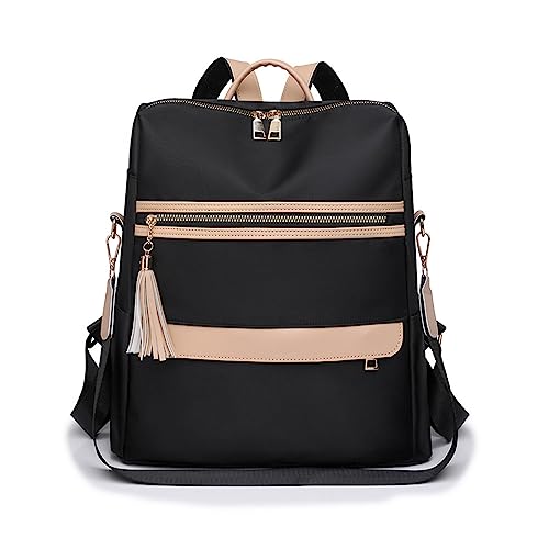 Mochila coreana de gran capacidad con doble correa para evitar el dolor de hombros