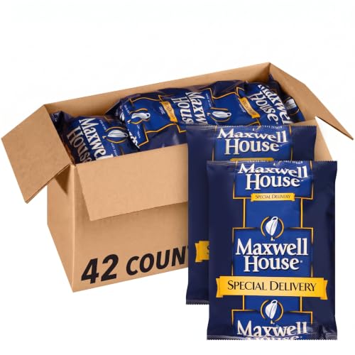 Maxwell House Special Delivery Medium Roast Ground Coffee (1.2 oz Bags),(Pack of 84)